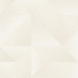 Veer Decor Prism Threads White Wallpaper
