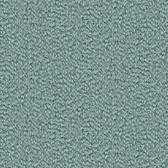 Veer Decor Textured Weave Plain Blue Wallpaper
