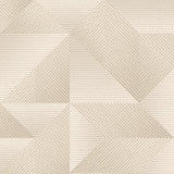 Veer Decor Prism Threads Beige Wallpaper
