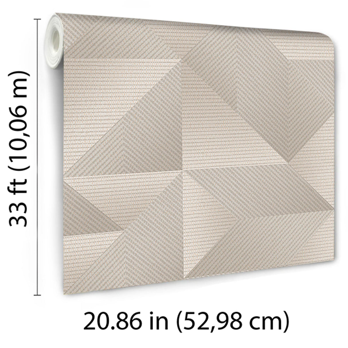 Veer Decor Prism Threads Grey Wallpaper