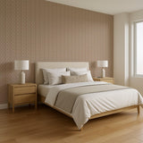 Veer Decor Prism Threads Tan Wallpaper