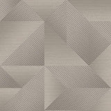 Veer Decor Prism Threads Taupe Wallpaper