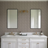 Veer Decor Prism Threads Taupe Wallpaper