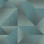 Veer Decor Prism Threads Teal Wallpaper