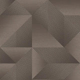 Veer Decor Prism Threads Black Wallpaper