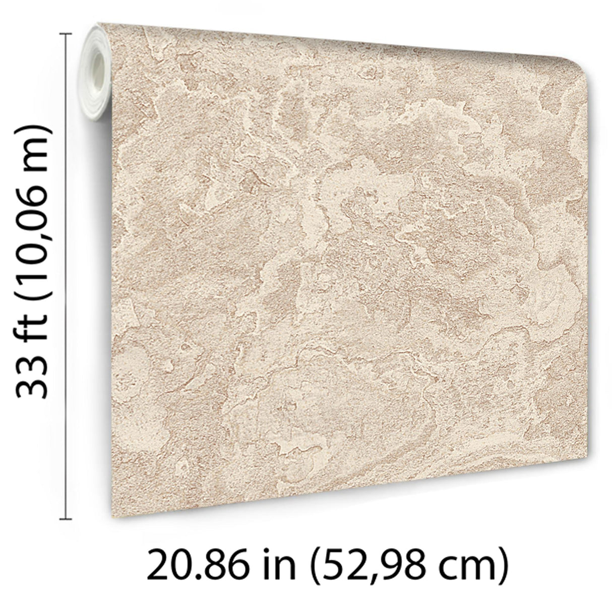 Veer Decor Marble Cloud Beige Wallpaper