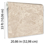 Veer Decor Marble Cloud Beige Wallpaper