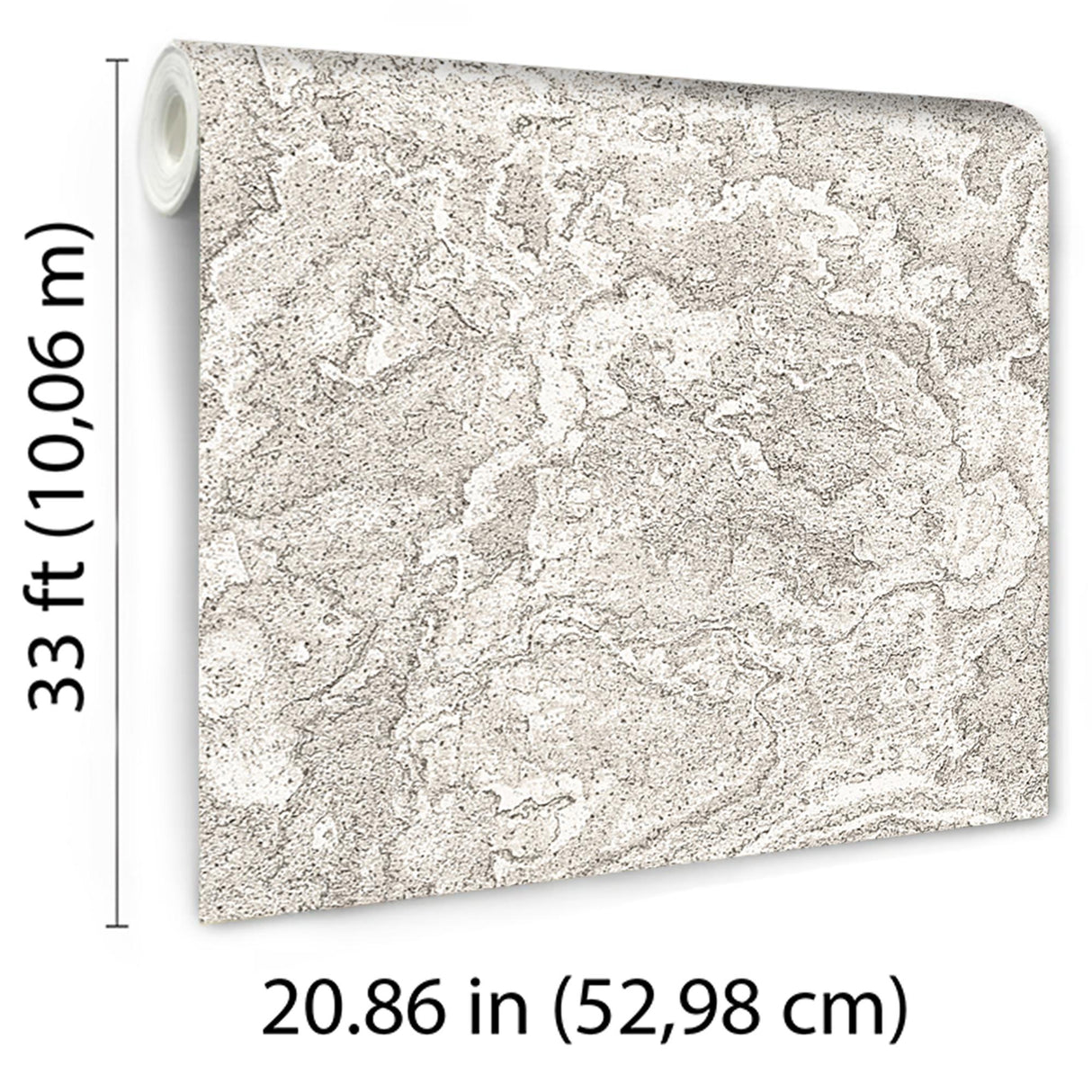 Veer Decor Marble Cloud Grey Wallpaper