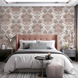 Veer Decor Woodland Tapestry Beige Wallpaper