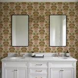 Veer Decor Woodland Tapestry Green Wallpaper