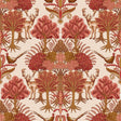 Veer Decor Woodland Tapestry Red Wallpaper