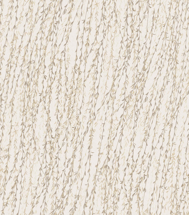 Veer Decor Willow Streamside Beige Wallpaper