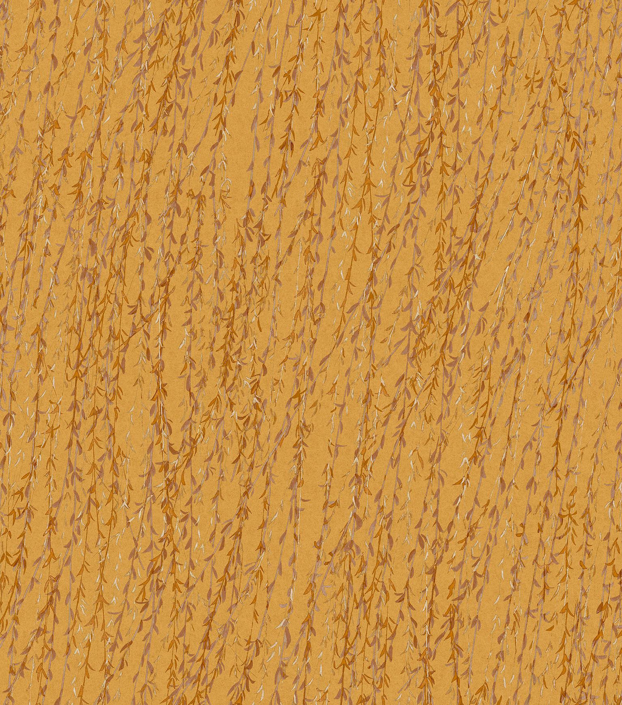 Veer Decor Willow Streamside Orange Wallpaper