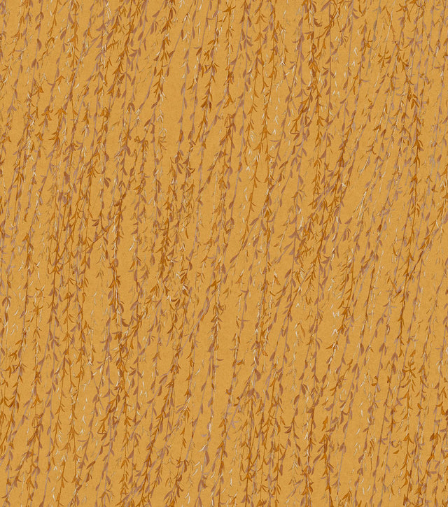 Veer Decor Willow Streamside Orange Wallpaper