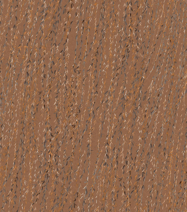 Veer Decor Willow Streamside Brown Wallpaper