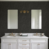 Veer Decor Willow Streamside Black Wallpaper
