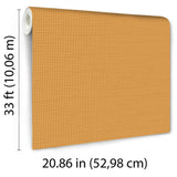 Veer Decor Cane Lattice Orange Wallpaper