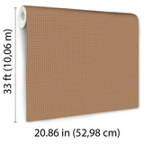 Veer Decor Cane Lattice Brown Wallpaper