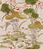 Veer Decor Lotus Pond Tapestry Beige Wallpaper