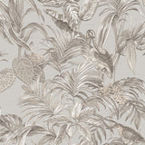 Veer Decor Bird of Paradise Beige Wallpaper