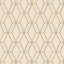 Veer Decor Embroidery Stich Diamond Beige Wallpaper