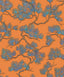 Veer Decor Embroidered Pine Tree Orange Wallpaper