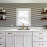 Veer Decor Geometric Silk White Wallpaper
