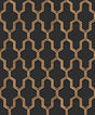 Veer Decor Geometric Silk Black Wallpaper