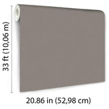 Veer Decor Fine Silk Brown Wallpaper