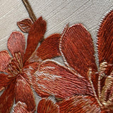 Veer Decor Flower Trail Tapestry Orange Wallpaper