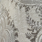 Veer Decor Traditional Damask Silver Wallpaper