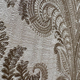 Veer Decor Traditional Damask Taupe Wallpaper