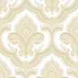 Veer Decor Traditional Damask Gold Wallpaper