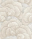 Veer Decor Embroidered Ginkgo Grey Wallpaper