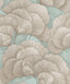Veer Decor Embroidered Ginkgo Sage Wallpaper
