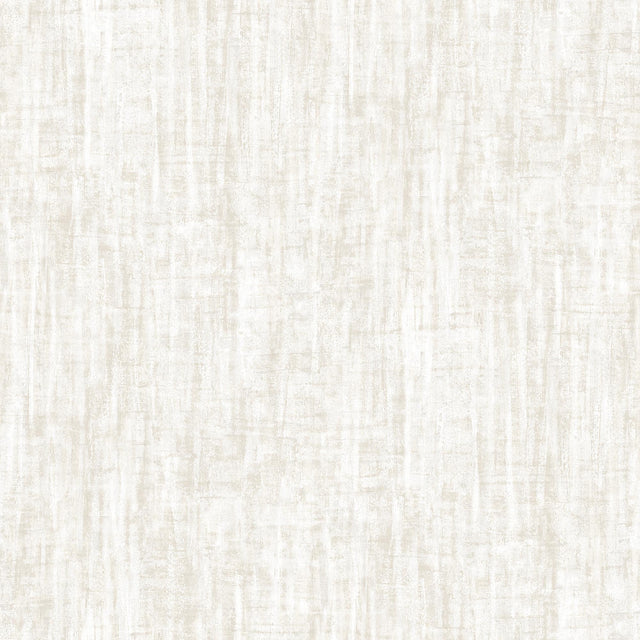 Veer Decor Washed Linen Weave White Wallpaper