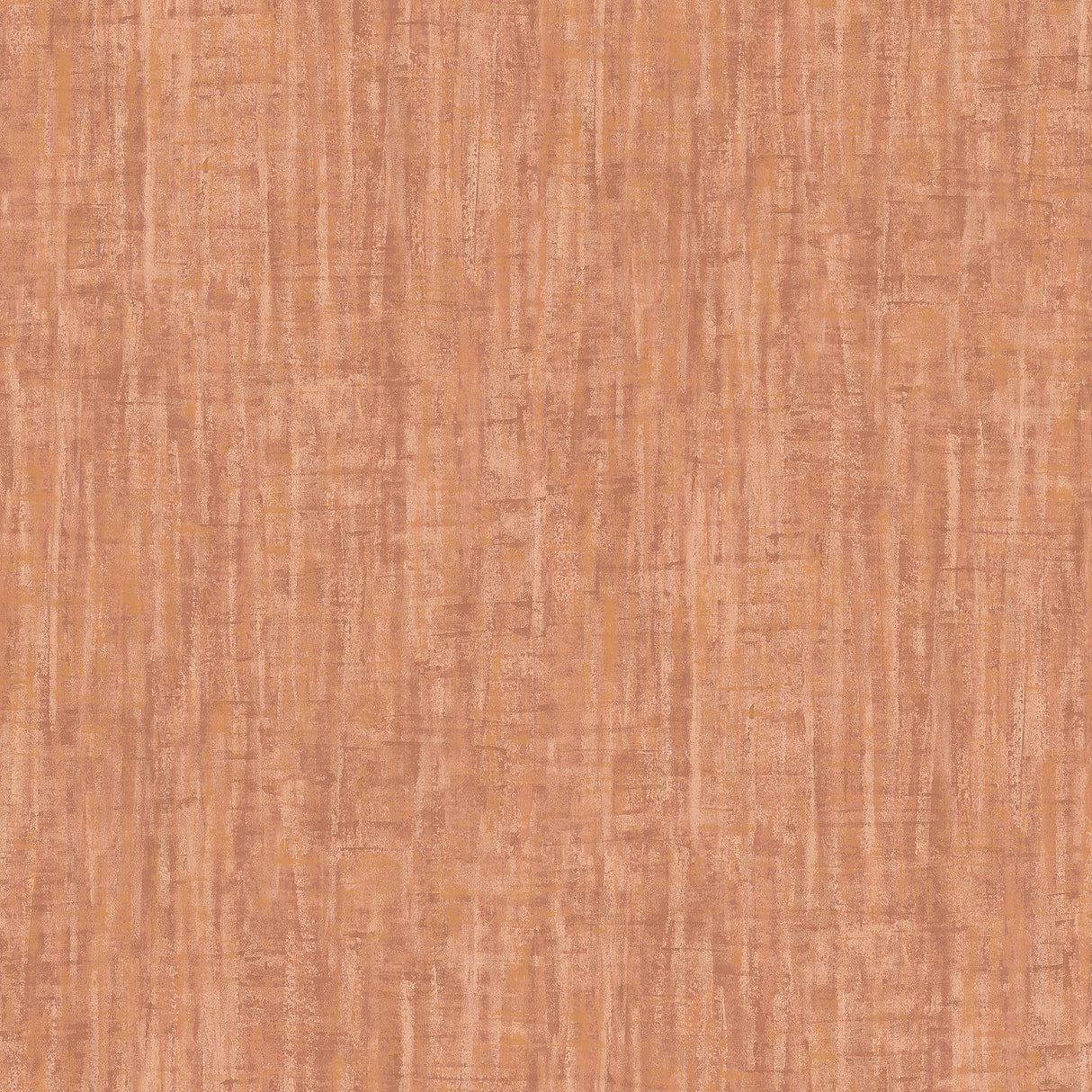 Veer Decor Washed Linen Weave Coral Wallpaper