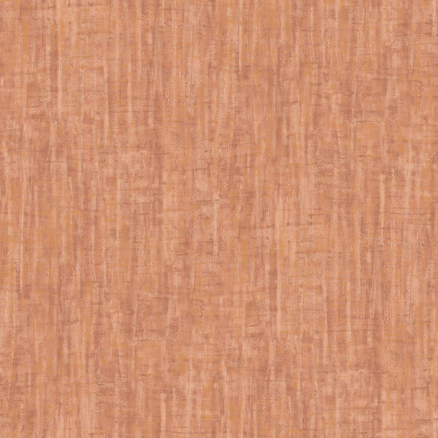 Veer Decor Washed Linen Weave Coral Wallpaper