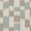 Veer Decor Ikat Echo Blue Wallpaper