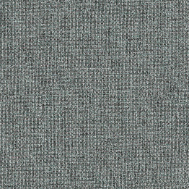 Veer Decor Upholstery Weave Blue Wallpaper