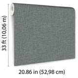 Veer Decor Upholstery Weave Blue Wallpaper
