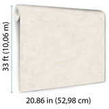 Veer Decor Needle Point Linen White Wallpaper