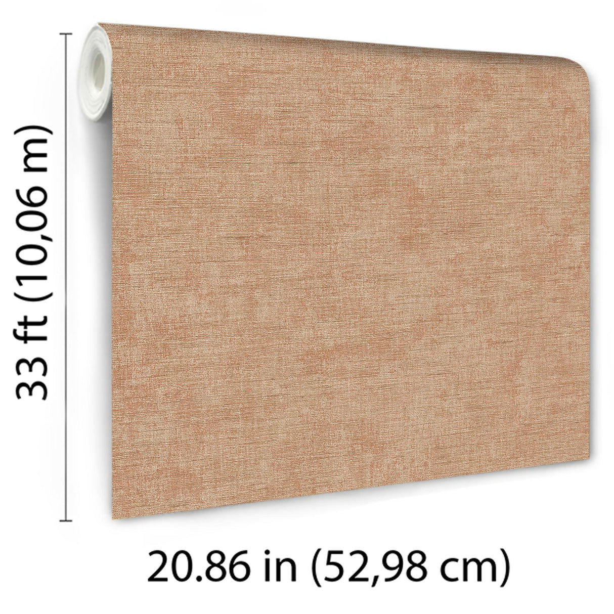 Veer Decor Needle Point Linen Red Wallpaper