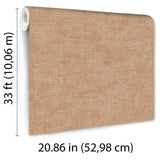 Veer Decor Needle Point Linen Red Wallpaper