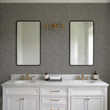 Veer Decor Needle Point Linen Grey Wallpaper