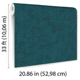 Veer Decor Needle Point Linen Blue Wallpaper