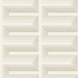 Veer Decor Embroidered Grecian Key Cream Wallpaper