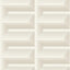 Veer Decor Embroidered Grecian Key Cream Wallpaper