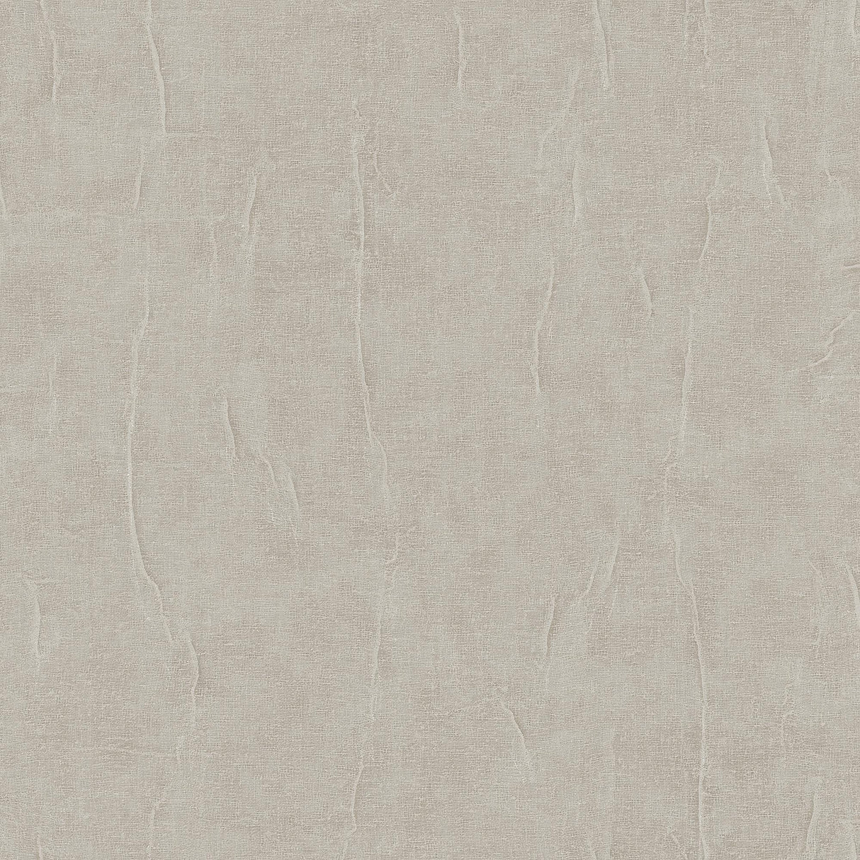Veer Decor Crushed Linen Texture Taupe Wallpaper