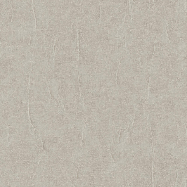 Veer Decor Crushed Linen Texture Taupe Wallpaper